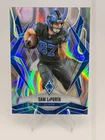 2025 Panini Phoenix Football Silver Lava Sam LaPorta #44