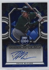 2023 Panini Elite Extra Edition Hidden Gems Blue David McCabe #HG-DMC Auto 14hk