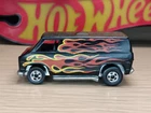 Vintage Hot Wheels Blackwall Flying Colors Super Van with Flames Loose 1/64