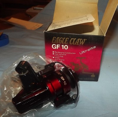 Eagle Claw GF 10 Ultralite Fishing Reel NIB