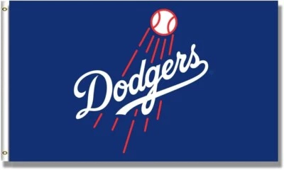 Los Angeles Dodgers Blue MLB Flags for sale | eBay