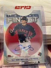 2023 Topps Finest Shohei Ohtani 2000 World’s Finest Auto /25 Japan