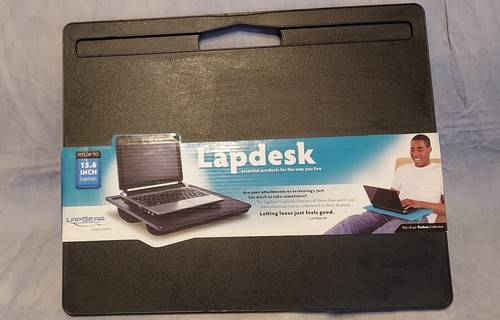 NOS Lap Desk Table Tray Laptop Cushion Bed Pillow Computer Support 15 Inch