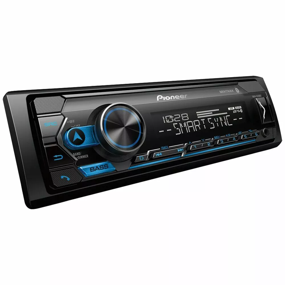 Pioneer MVH-S320BT Single DIN Bluetooth Digital Media In-Dash 