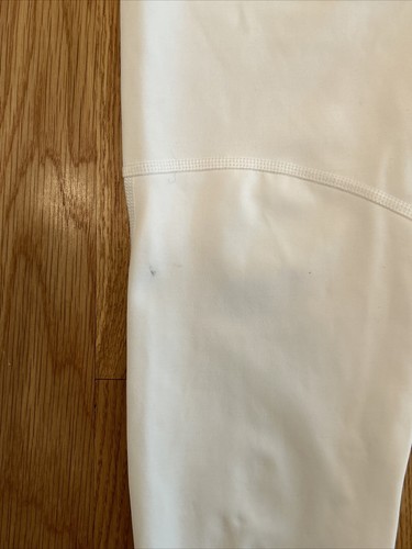 ATHLETA Meshblock Pocket Pura White Mesh Pocket Tight Sz. M EUC - Picture 8 of 9