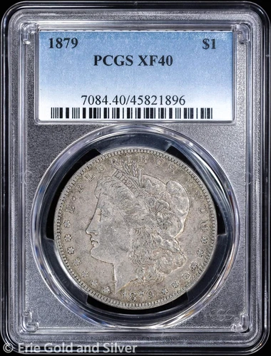 1879-P $1 Morgan Silver Dollar PCGS XF 40
