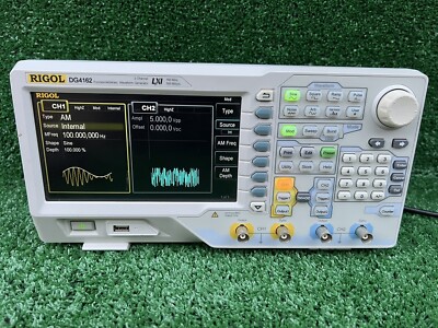 RIGOL DG4162 160 MHz Arbitrary Waveform Generator 2 Output Channel 7inch LCD