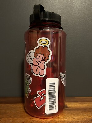 Supreme Nalgene Characters 32 oz Water Bottle Red SS22 New Sealed