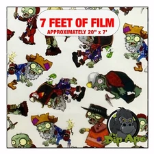 Hydrographic film Cartoon Zombies hydro dipping 7' x 20" hydro dip