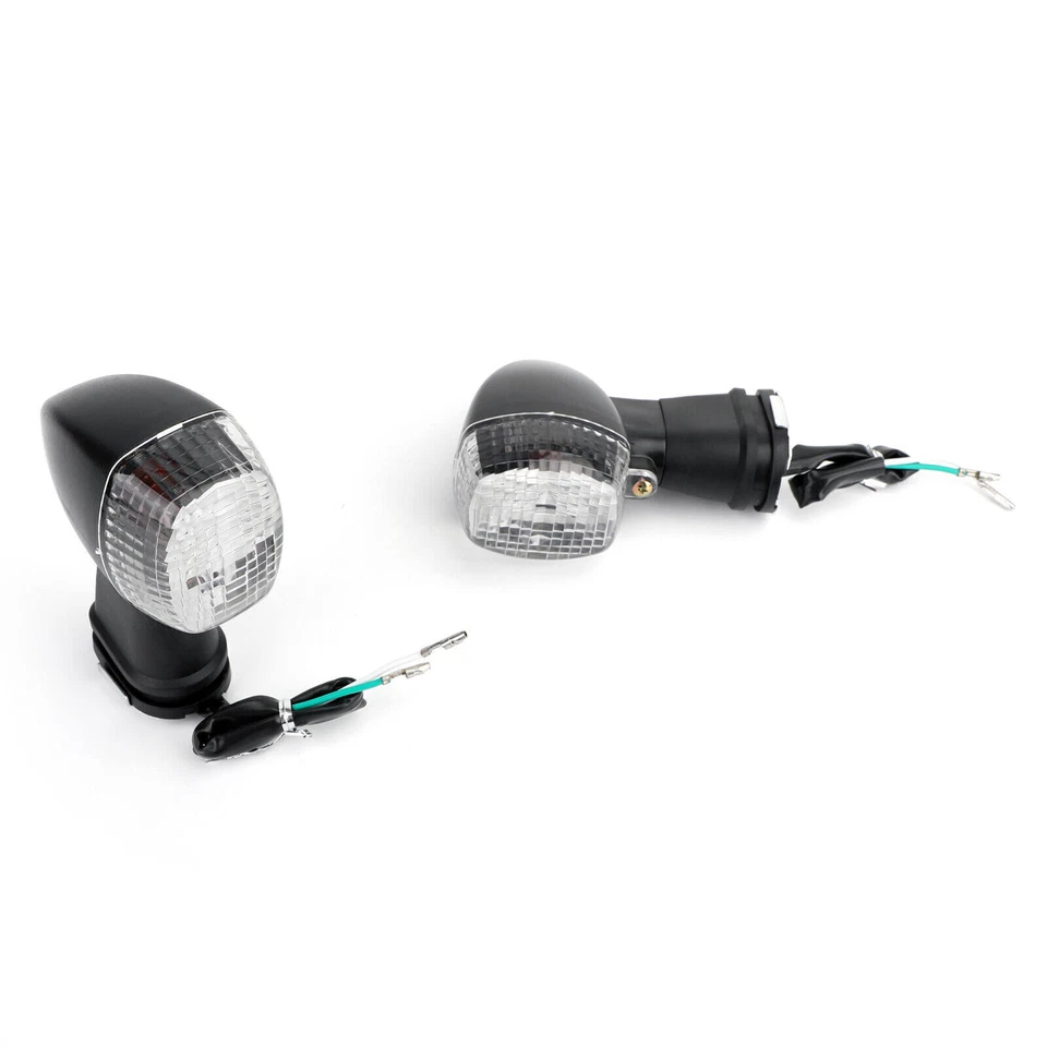 Señal de giro delantero para Kawasaki ZX-6R 7R 9R 12R EX 500R NINJA GPZ ZR-X ZX-R transparente Foto 4 de 4