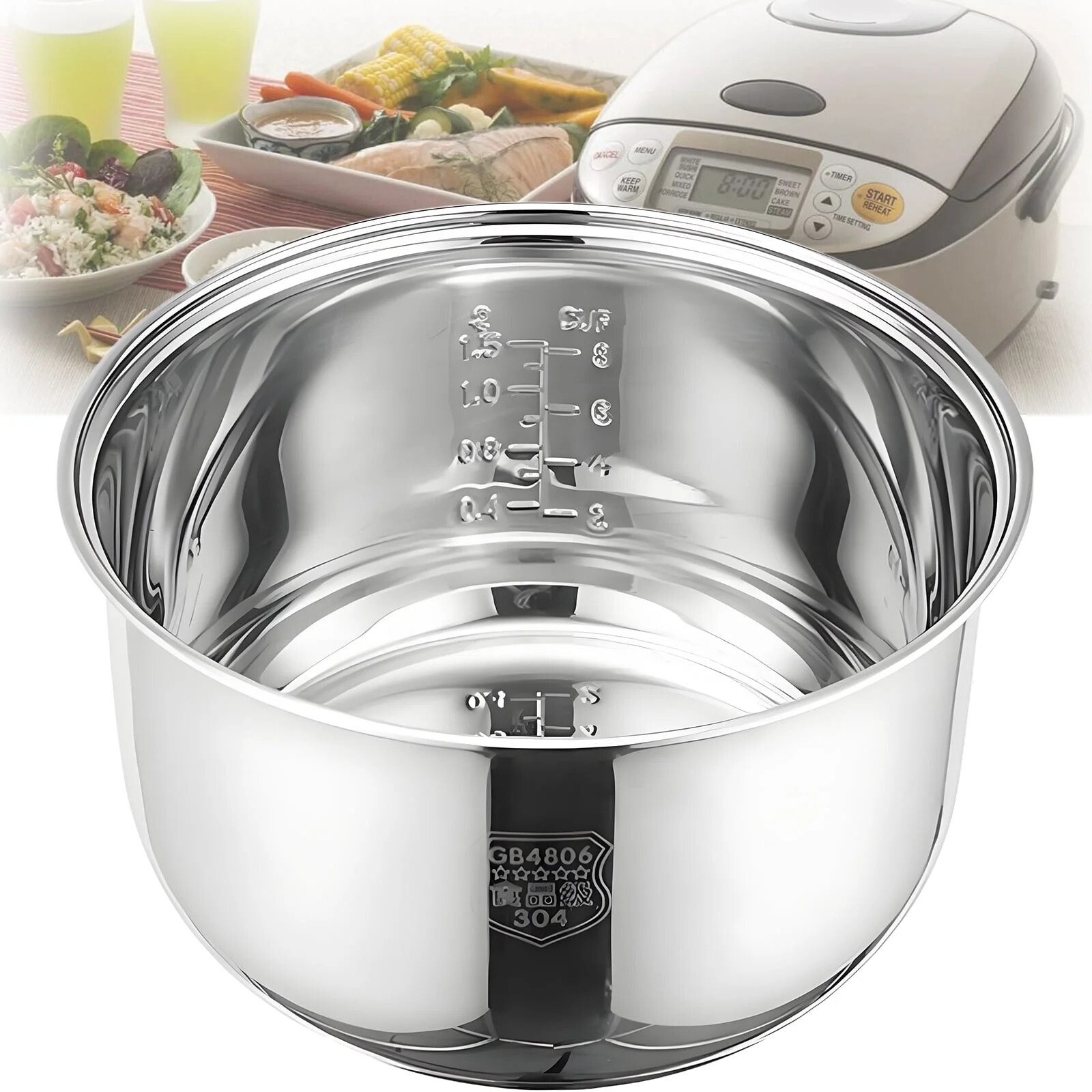 Inner Bowl For Zojirushi Ns-tsc10 (5.5cups)