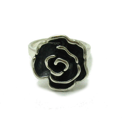 Sterling Silber Ring gepunzt massiv 925 Blume Rose Top Qualität Kaiserin