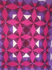 Purple Diamonds Quilt