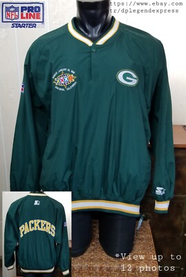 NFL PRO LINE GREEN BAY PACKERS ジャケット Vintage Starter NFL Pro Line Green Bay Packers Pull Over