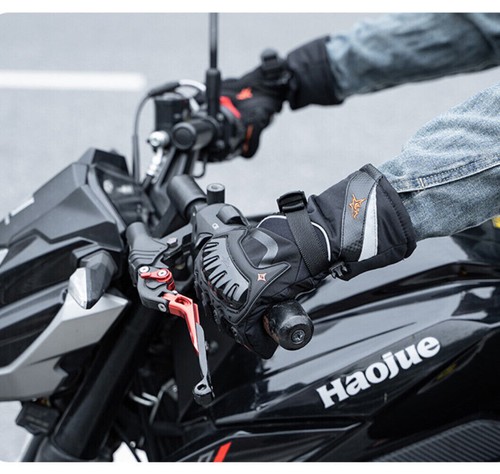 Winter Motorcycle Gloves for Men Women Cold Weather Waterproof ATV Riding Gloves - Picture 14 of 17