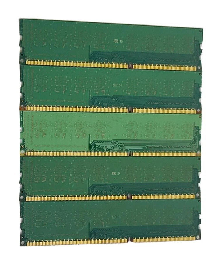 8GB (4x2GB) PC3-12800u DDR3-1600MHz 1Rx8 Non-ECC Samsung M378B5773DH0-CK0 RAM - Image 4 of 4
