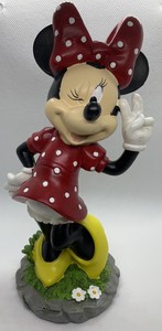 Disney Collectible Minnie Mouse Garden Gnome Statue 8â Tall New 402095000321 | eBay