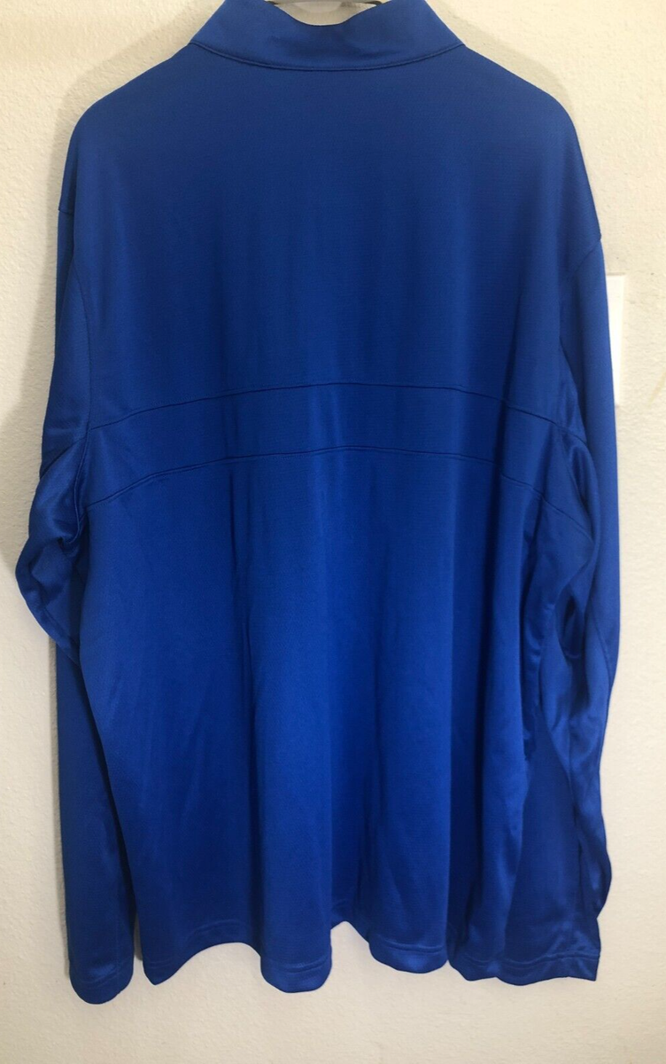 NIKE Dri-FIT Half-Zip GOLF Pullover CK6076-480 Royal Blue