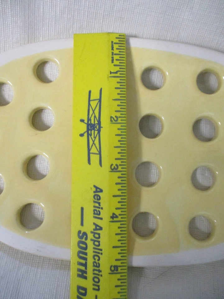 Florero Rana Florero Solo Tapa Cerámica Amarilla Southern Living at Home Organizarlo Fácil Foto 4 de 4