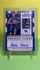 2020-21 Panini Contenders - ASHTON HAGANS - Prospect Ticket - RC Auto