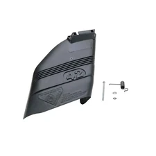 Side Exit Grass Shield for 42” Lawn Mowers – Fits Husqvarna & Craftsman Decks – 