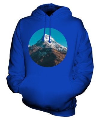 HIMALAYA MOUNTAIN UNISEX HOODIE TOP GIFT NATURE BLUR