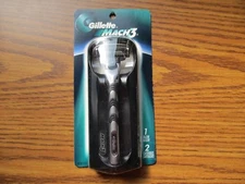 Original Gillette Mach3 Razor Fit Turbo M3  Blade Shaver Handle 2 Cartridge