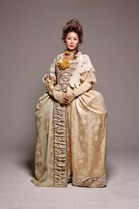 Pietro Longhi - Reproduction French-styled 18th Century Aristocratic Gown