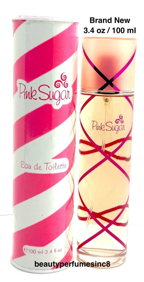 Perfume para mujer PINK SUGAR 3,4 oz/100 ml EDT nuevo en caja Foto 2 de 3