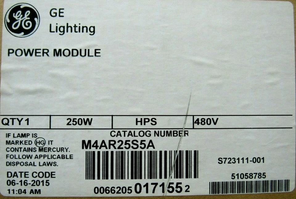 NEW GENERAL ELECTRIC M4AR25S5A POWER MODULE 250W 480V - Image 4 of 4