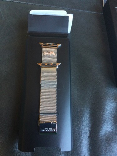 Coach Apple Watch band 38/40 New | eBay