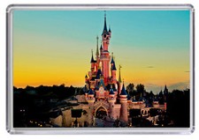 Euro Disney Paris Disneyland Fridge Magnet 02 Free Postage