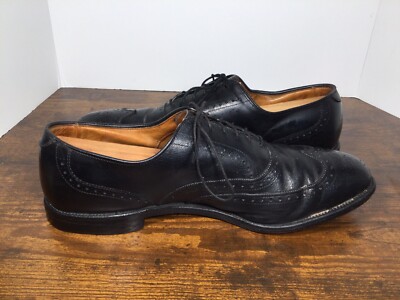 Allen Edmonds Chester Oxford Wingtip Black 1903 Leather Shoes