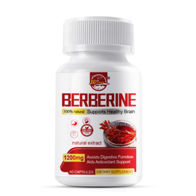 Premium Berberine HCL Extract 1200mg, Blood Sugar Support, Healthy Cholesterol