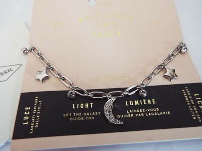 Bnwt Ladies Fossil Charm Bracelet With Fossil Jewellery Certificate Rrp 49 Ebay