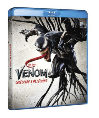 PACK VENOM  TRILOGIA 1 2 3 BLU RAY ESPAÑOL NUEVO PRECINTADO