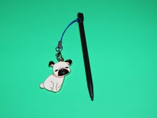DSi Stylus Pug Charm - Stylus  Charm for Nintendo DS System