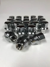 📦20 X 14X1.5 CHROME DODGE CHARGER OEM FACTORY STYLE LUGS FOR STEEL WHEELS🌟