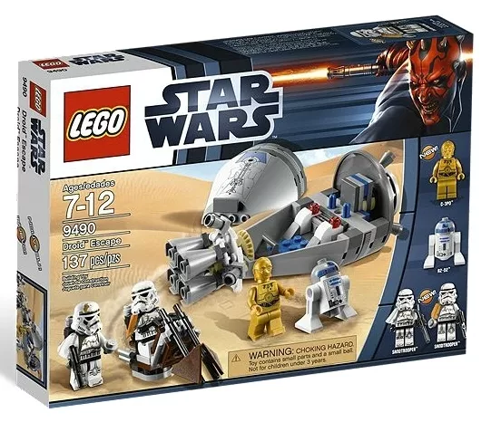 Lego Star Clone Wars 9490 DROID ESCAPE C3PO R2D2 Stormtrooper Minifig NEW  SEALED | eBay