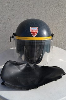 CRS helmet NATIONAL POLICE policing obsolete