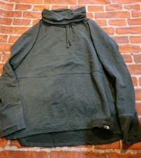 The North Face Gray Funnel Neck Pullover Sweatshirt Womens Sz S