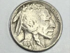 1931-S Buffalo Nickel in very fine