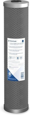 20'' Big Blue Carbon Water Filter Cartridge - Whole House 0.5 Micron Replacement