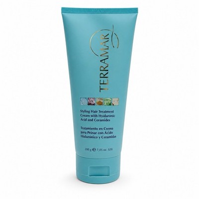 TERRAMAR-Styling Hair Treatment Cream With Hyaluronic Acid & Ceramides 7.05 oz