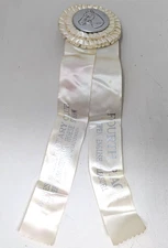 Vintage Janesville Rotary Club Silver Anniversary Horse Show 4th Place Ribbon