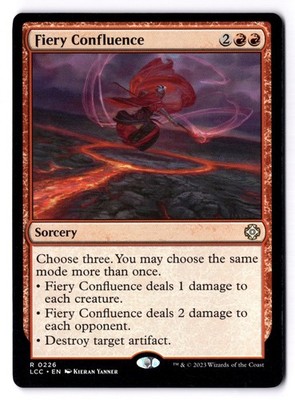 Fiery Confluence NM* The Lost Caverns of Ixalan ENGLISH 0226 mtg -UnltdCards