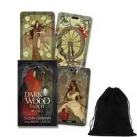 Dark Wood Tarot Mini Deck Karten Llewellyn Sasha Graham Mit Tasche