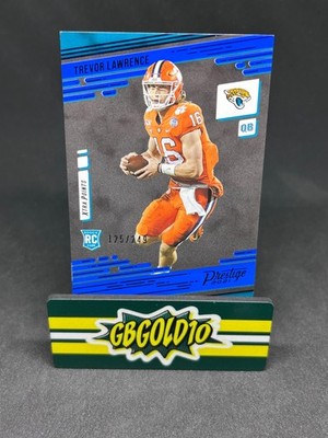 2021 Panini Prestige Trevor Lawrence Rookie Blue /249 RC
