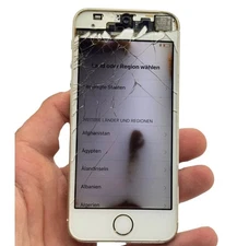 Apple iPhone 5s Gold 16GB A1533 Smartphone Broken Screen Parts Repair