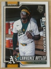 ⚾️ 2026 Topps Series 1 Celebration Lawrence Butler 324 Dugout Peeks SP Athletics